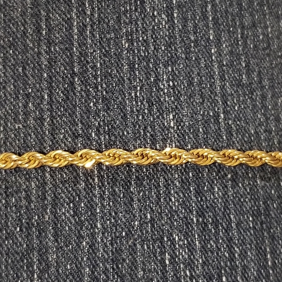 Golden Rope Bracelet - Picture 3 of 3